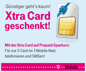 Kostenlose Xtra Card von T-Mobile