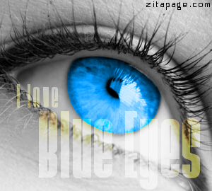 blue eyes - güne Augen - i love blue eyes - gb pic - gb-Bilder