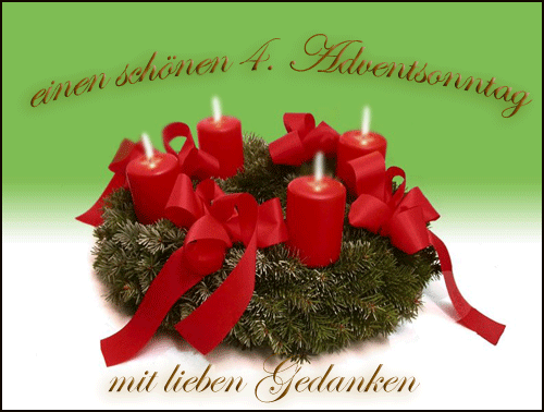 4. Advent GB Pics - Gästebuch Bilder - schoenen-4-adventssonntag.gif