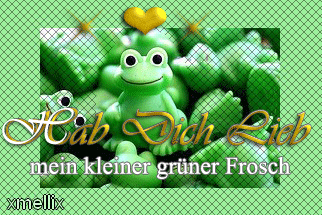 Hab dich lieb GB Pics - Gästebuch Bilder - 06-hab_diich_liieb_meiin_kleiiner_gruener_frosch.gif