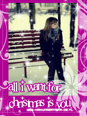 Weihnachten GB Pics - Gästebuch Bilder - all_i_want_for_christmas_is_you.gif