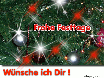 Weihnachten GB Pics - Gästebuch Bilder - frohe-festtage.gif