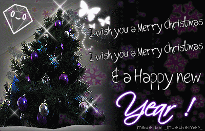 Weihnachten GB Pics - Gästebuch Bilder - i_wish_you_a_merry_christmas_and_a_happy_new_year.gif