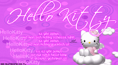 Hello Kitty -  - GB Bilder - Gästebuch Bilder - GB Pics - Jappy Bilder