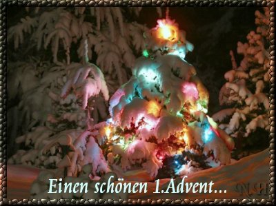 1. Advent GB Pics - Gstebuch Bilder - 1.advent-schnee.jpg