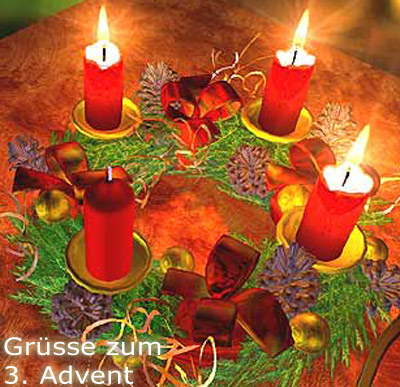 3. Advent GB Pics - Gstebuch Bilder - gruesse-zum-3.advent.jpg