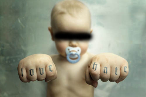 Babies GB Pics - Gstebuch Bilder - love__hate.jpg